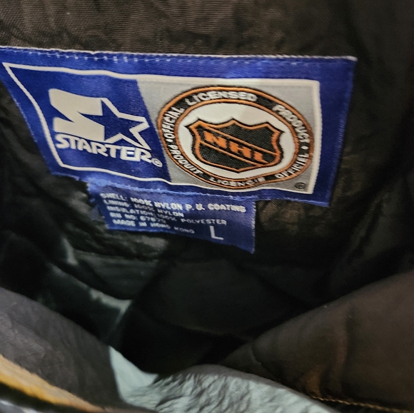 Starter Boston Bruins vintage pullover jacket - Picture 3 of 5